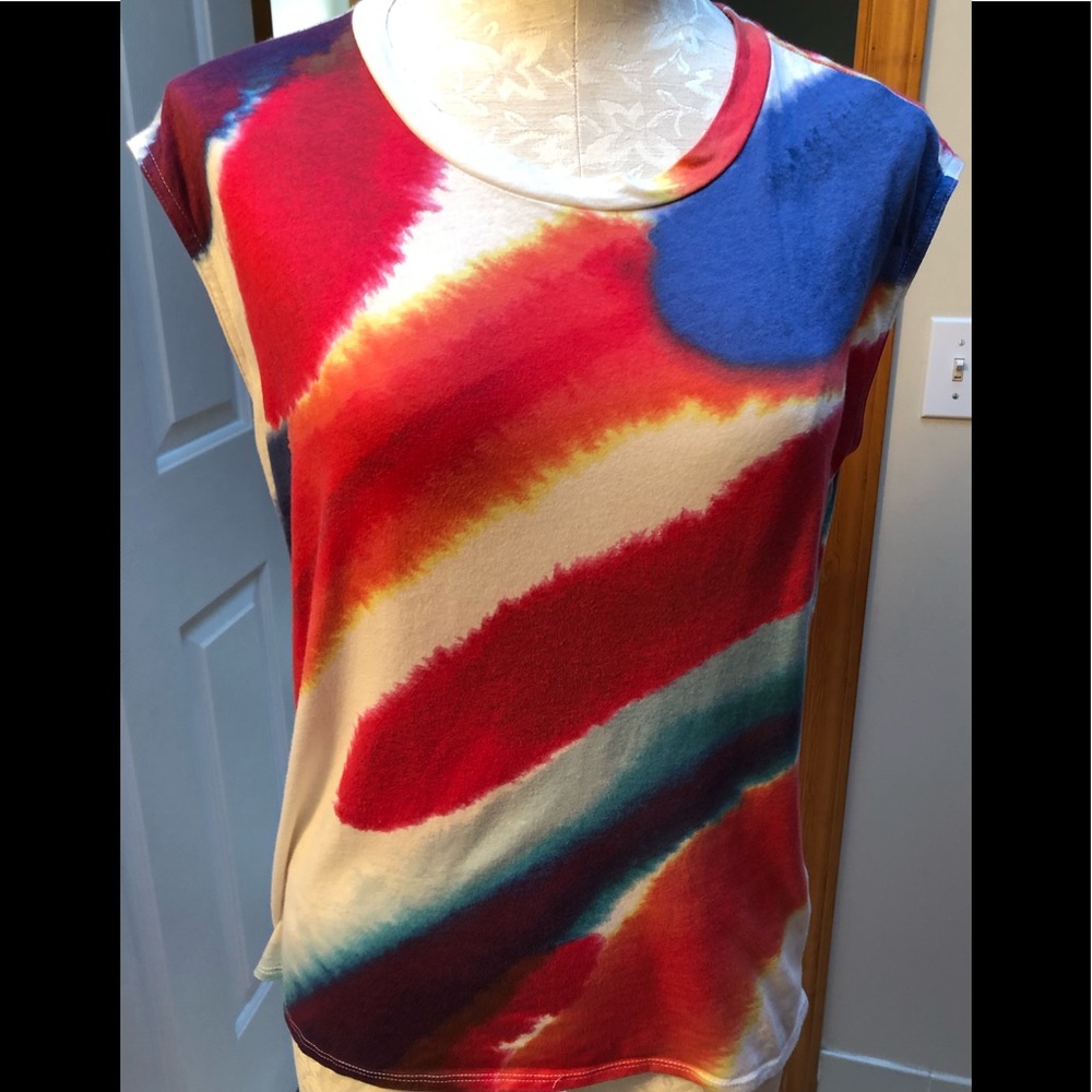 The Gap tie dye tank tee